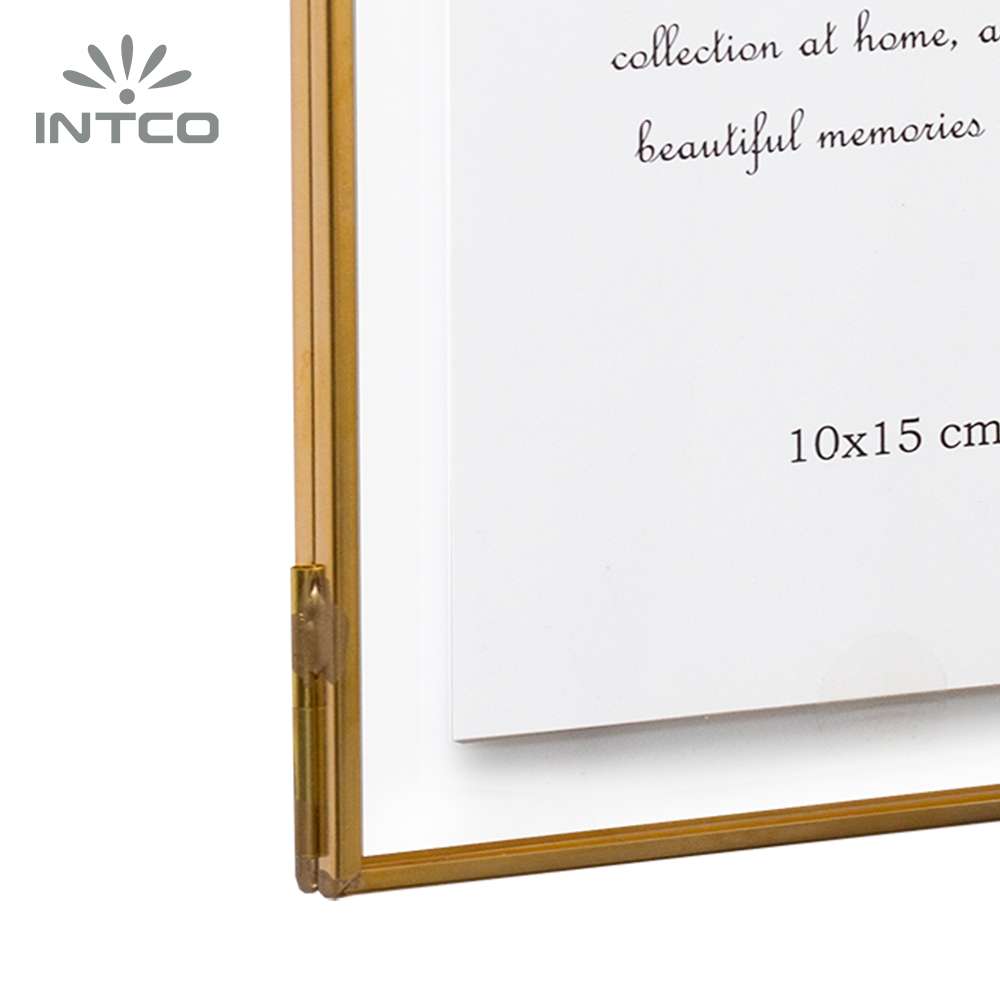 gold plated picture frame mouldings with hanger